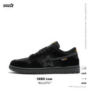 SKBD Dunk Low Sneakers in Cordura Fabric and Cow Suede  Women's and Men's Shoes SL021F