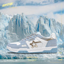 SKBD Dunk Sneakers Cow Suede and Action leather Women's and Men's Shoes SP013F