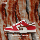 SKBD Dunk Low Sneakers in Action leather Women's and Men's Shoes  SL031F