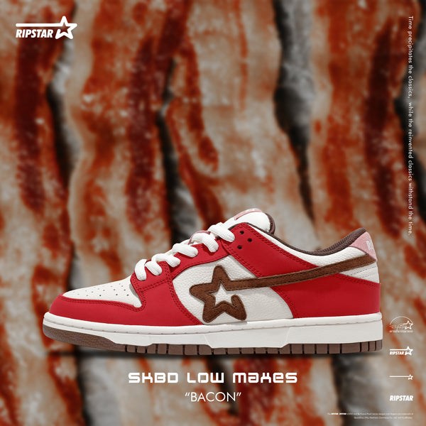 SKBD Dunk Low Sneakers in Action leather Women's and Men's Shoes  SL031F