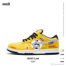 SKBD Dunk Low Sneakers in Action Leather Women's and Men's Shoes - SL011F