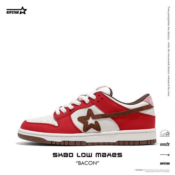 SKBD Dunk Low Sneakers in Action leather Women's and Men's Shoes  SL031F