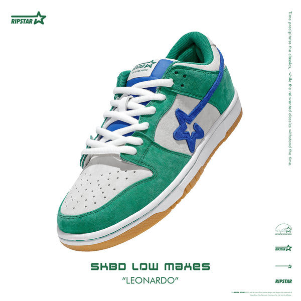 SKBD Low-Sneakers-Leonardo-Action Leather Women's and Men's Shoes-SL066F