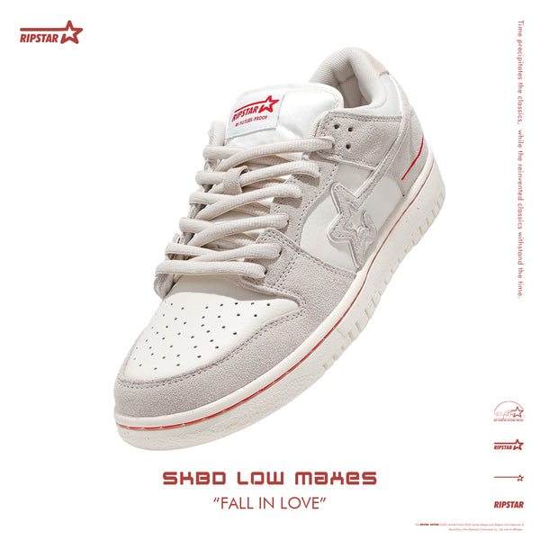 SKBD Low-Sneakers-Fall In Love- Action leather Women's and Men's Shoes-SL056F