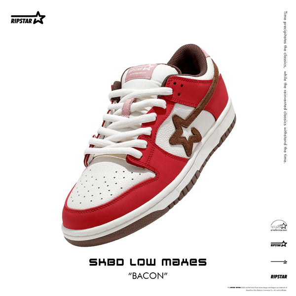 SKBD Dunk Low Sneakers in Action leather Women's and Men's Shoes  SL031F