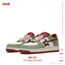 SKBD BK-01 The Year of Snake- Action leather and Microfber Women's and Men's Shoes-BK021F