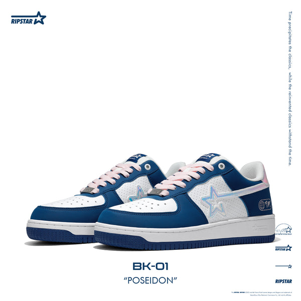 SKBD BK-01 Poseidon-Cow Suede and Action Leather Women's and Men's Shoes-BK027F