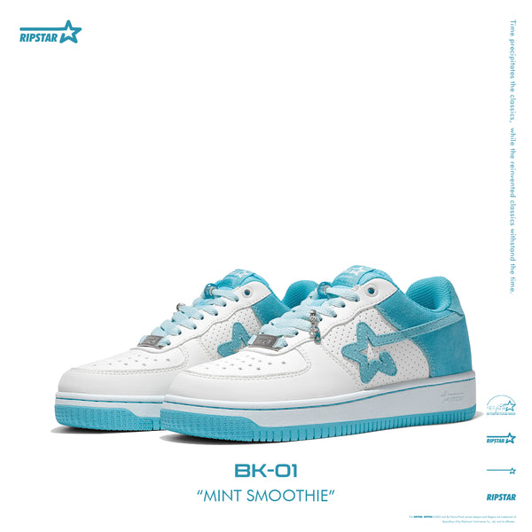 SKBD BK-01 Mint Smoothie-Cow Suede and Action Leather Women's and Men's Shoes-BK029F