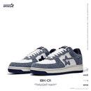 SKBD BK-01 Twilight Navy -Action leather and Microfber Women's and Men's Shoes-BK025F