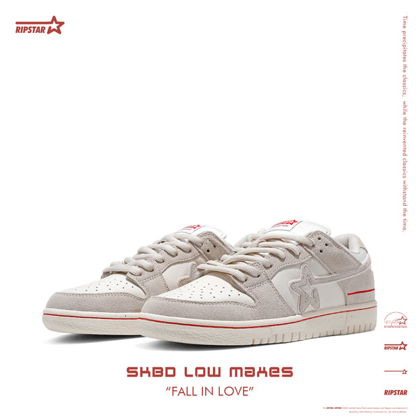 SKBD Low-Sneakers-Fall In Love- Action leather Women's and Men's Shoes-SL056F
