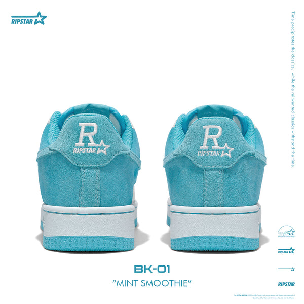 SKBD BK-01 Mint Smoothie-Cow Suede and Action Leather Women's and Men's Shoes-BK029F
