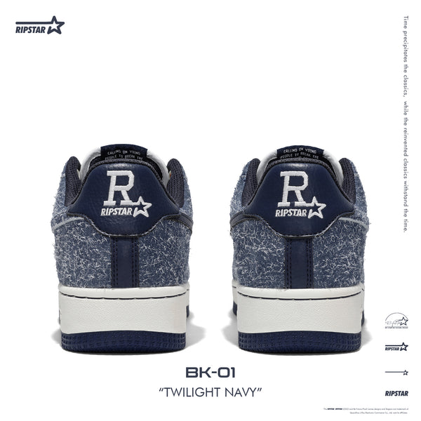 SKBD BK-01 Twilight Navy -Action leather and Microfber Women's and Men's Shoes-BK025F