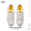 SKBD Low-Sneakers-Sun Flower- Canvas and Cow Suede Women's and Men's Shoes-SL038F