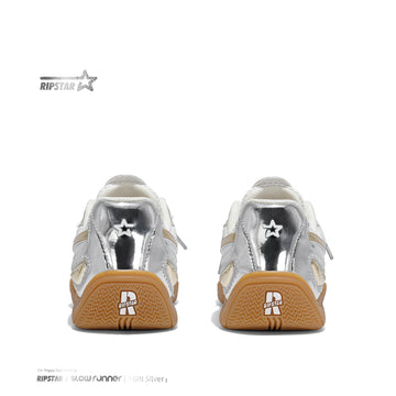 Slow Runner - Gilt Silver