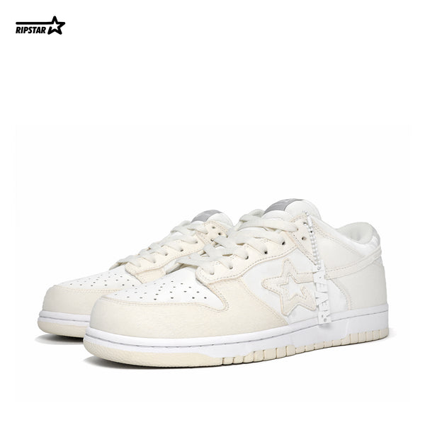 SKBD Dunk Low Sneakers in Cow leather and Fabric Women's and Men's Shoes SL009W/M