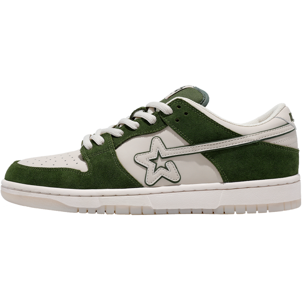 SKBD Low-Sneakers-Reactor- Cow Suede and Microfiber Women's and Men's Shoes-SL039F