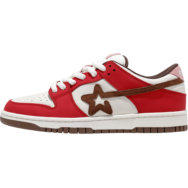 SKBD Dunk Low Sneakers in Action leather Women's and Men's Shoes  SL031F