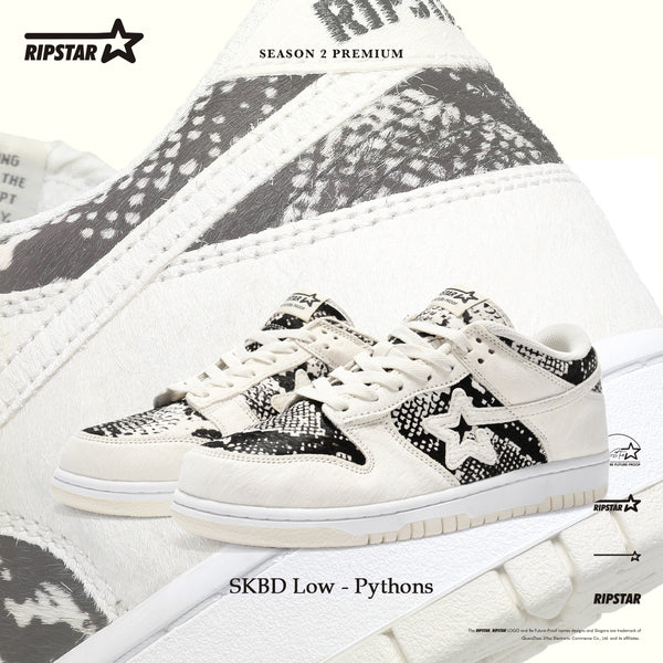 SKBD Dunk Low Sneakers in Cow leather Women's and Men's Shoes SL008W/M