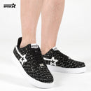 BK-01 Sneakers in Tweed Black Women's and Men's Shoes BK013W/M