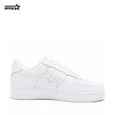 BK-01 Sneakers Pure White Cow leather Women's and Men's Shoes BK011W/M