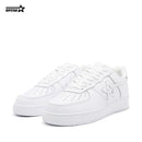 BK-01 Sneakers Pure White Cow leather Women's and Men's Shoes BK011W/M