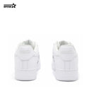 BK-01 Sneakers Pure White Cow leather Women's and Men's Shoes BK011W/M