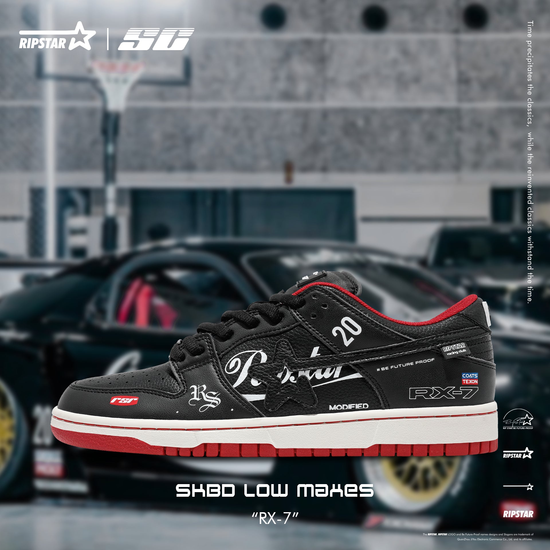 SKBD Low-Sneakers-RX-7- Action Leather Women's and Men's Shoes