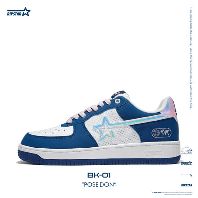 SKBD BK-01 Poseidon-Cow Suede and Action Leather Women's and Men's Shoes-BK027F
