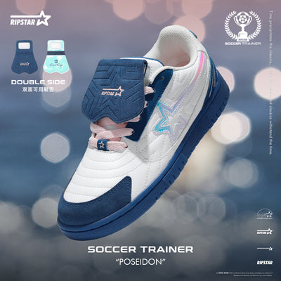 SOCCER Trainer-Poseidon-Action leather and Microfber Women's and Men's Shoes-ST006F