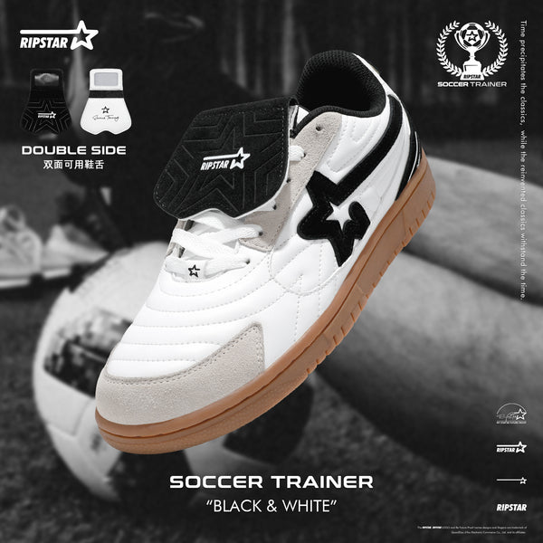 Ripstar Soccer Trainer - Black White