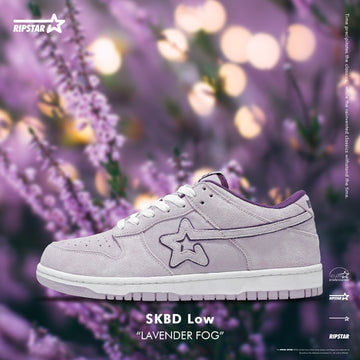 SKBD Dunk Low Sneakers - Lavender Fog