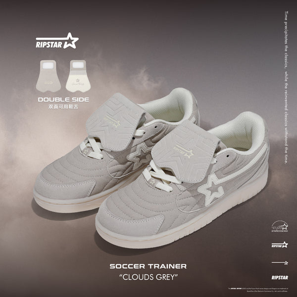 Ripstar Soccer Trainer - Clouds Grey