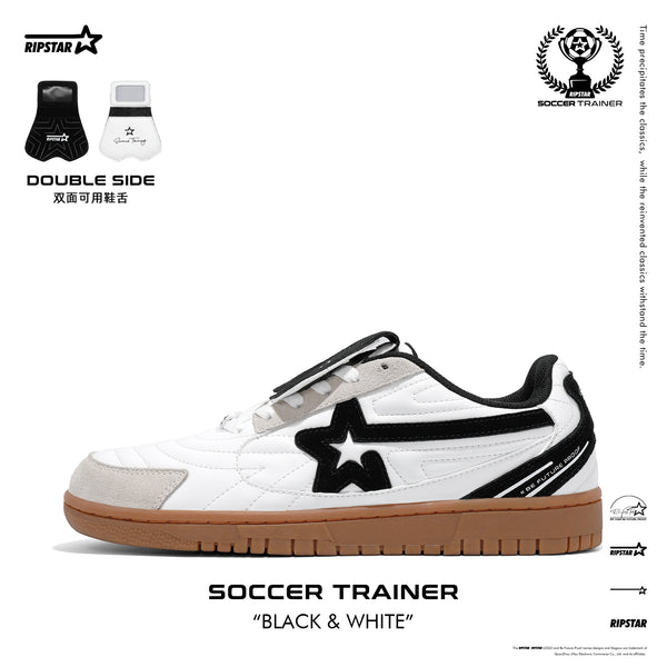 Ripstar Soccer Trainer - Black White