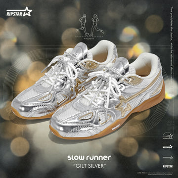 Slow Runner - Gilt Silver