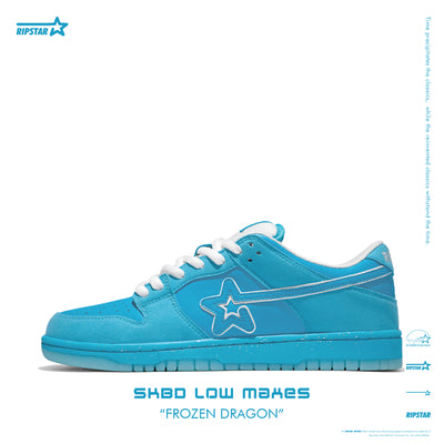 SKBD Low Maxes-Frozen Dragon-Action leather and Microfber Women's and Men's Shoes-SL085F