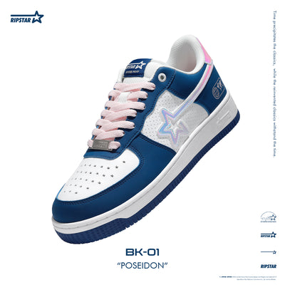 SKBD BK-01 Poseidon-Cow Suede and Action Leather Women's and Men's Shoes-BK027F