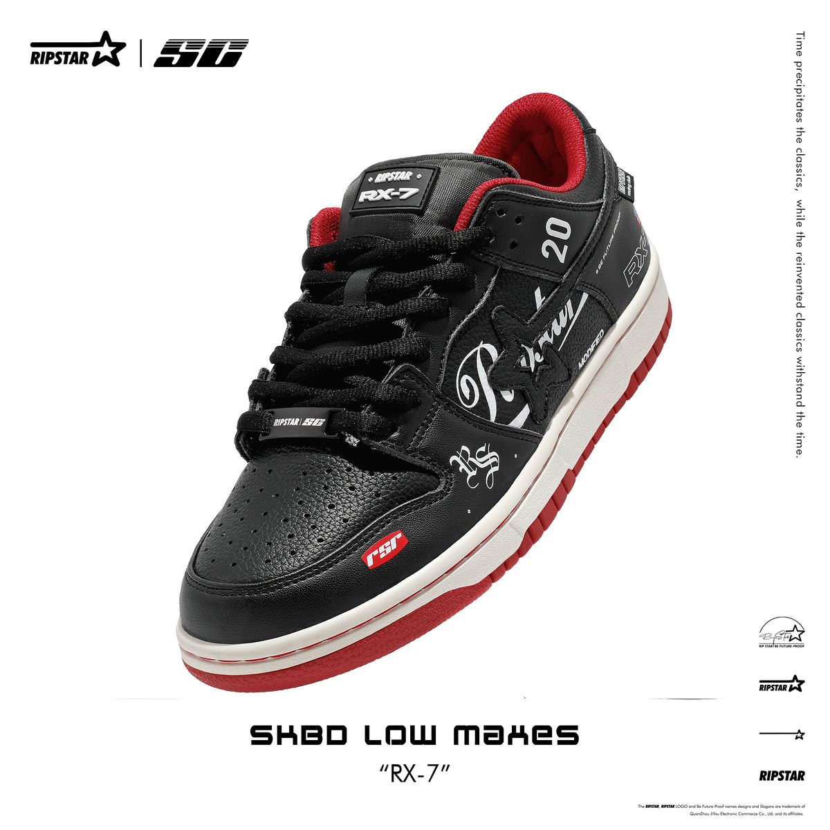 SKBD Low-Sneakers-RX-7- Action Leather Women's and Men's Shoes-SL053F ...