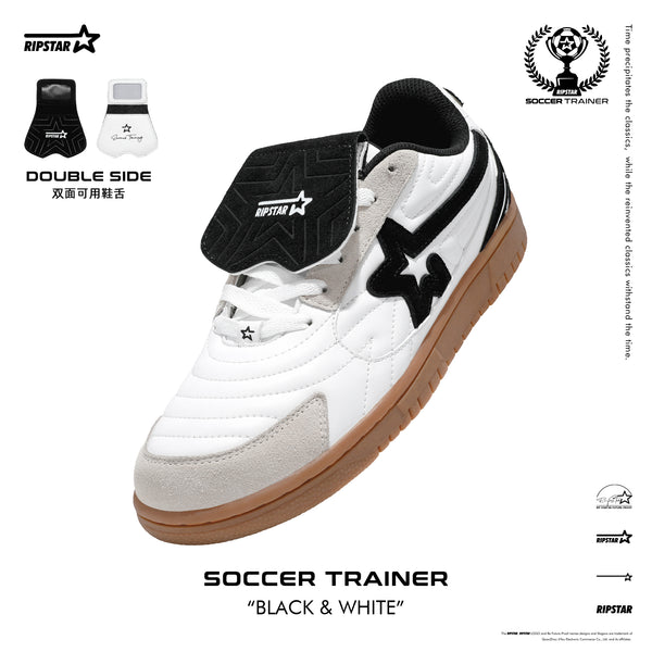 Ripstar Soccer Trainer - Black White