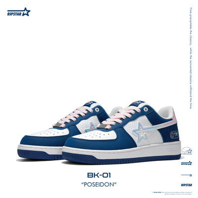 SKBD BK-01 Poseidon-Cow Suede and Action Leather Women's and Men's Shoes-BK027F