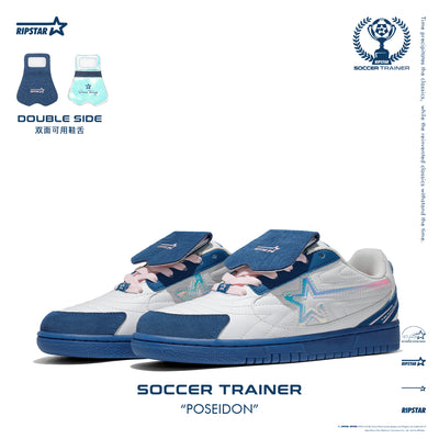SOCCER Trainer-Poseidon-Action leather and Microfber Women's and Men's Shoes-ST006F