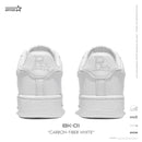 SKBD BK-01 Carbon Fiber White -Cow Suede and Action Leather Women's and Men's Shoes-BK023F