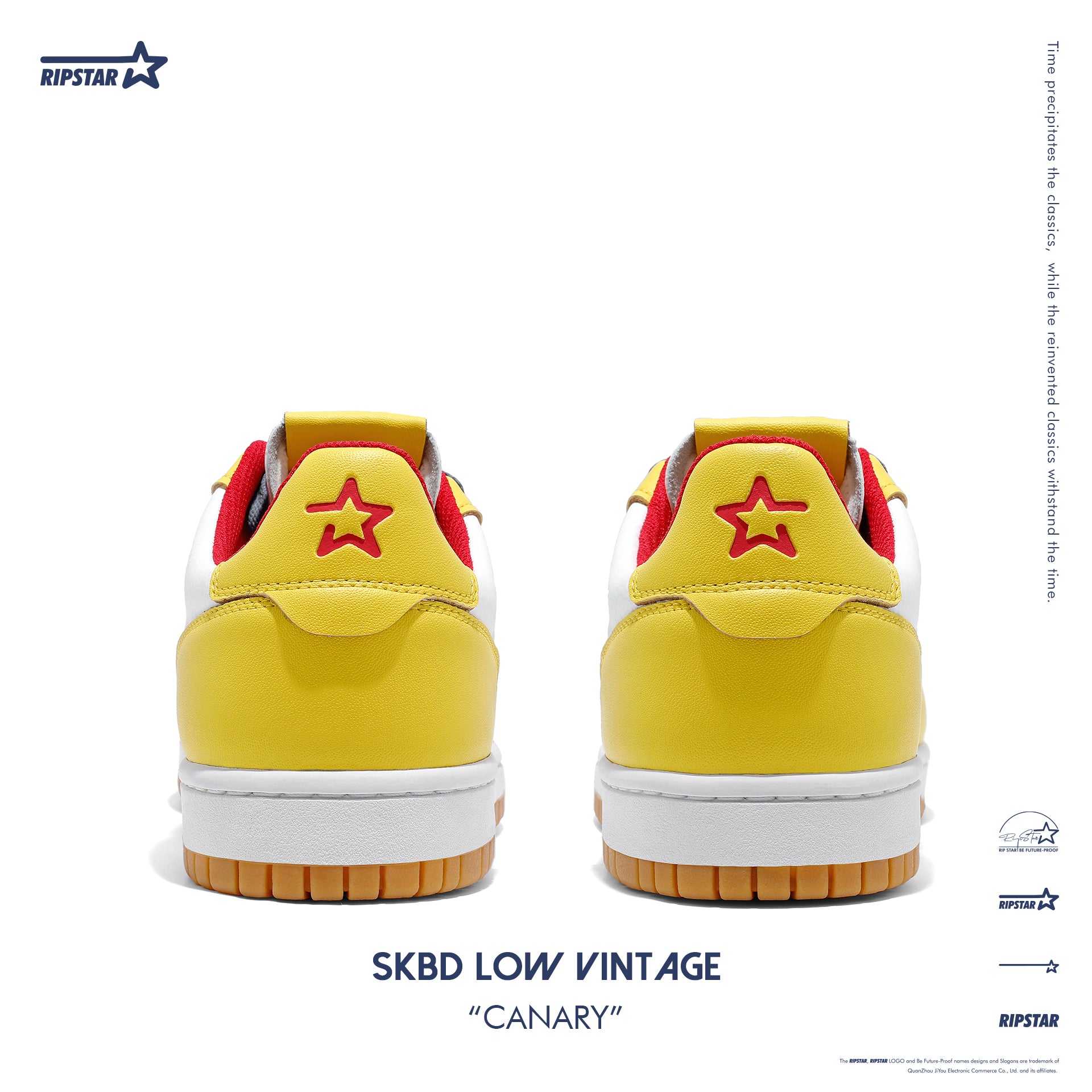 Skbd Rovers SKBD Vintage-Sneakers-Canary- Action leather Women's and Men's Shoes-S ...
