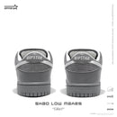 SKBD Low-Sneakers-Gray- Action leather Women's and Men's Shoes-SL061F