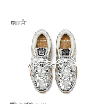Slow Runner - Gilt Silver