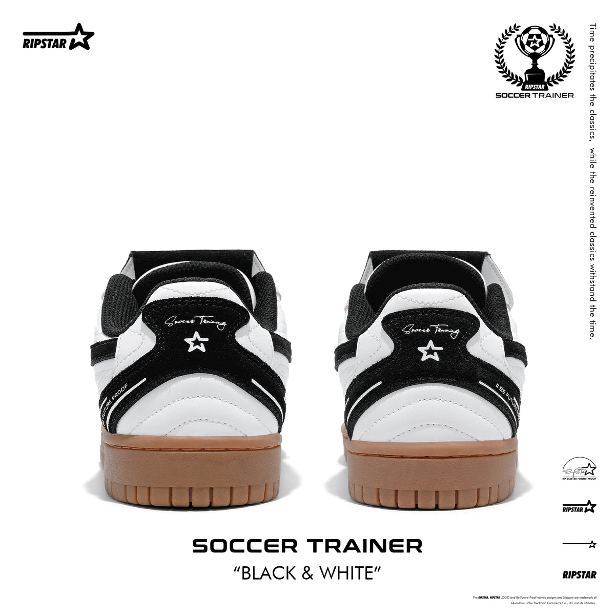 Soccer Trainer - Black White