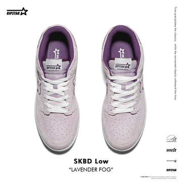 SKBD Dunk Low Sneakers - Lavender Fog