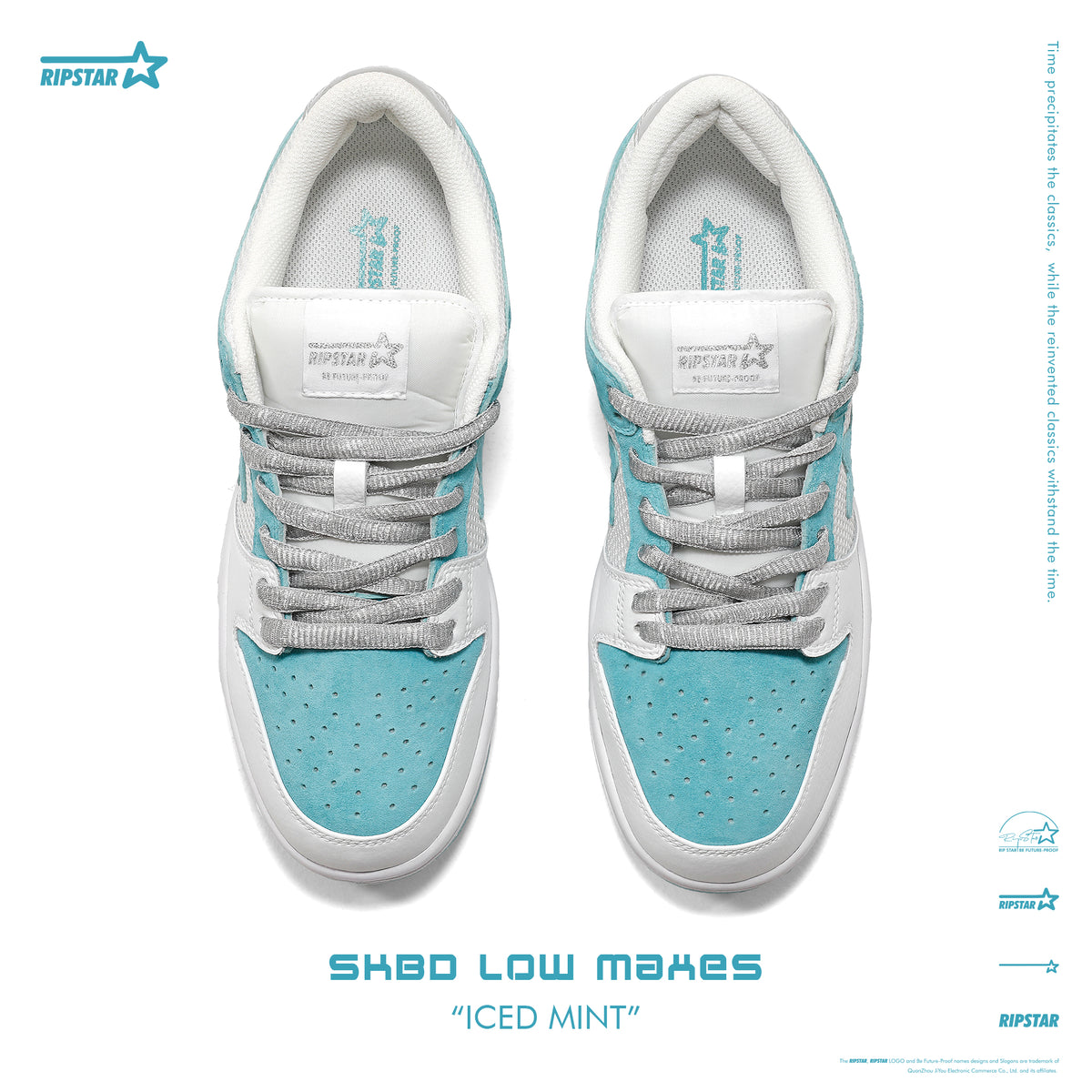 SKBD Low-Sneakers- Ice Mint