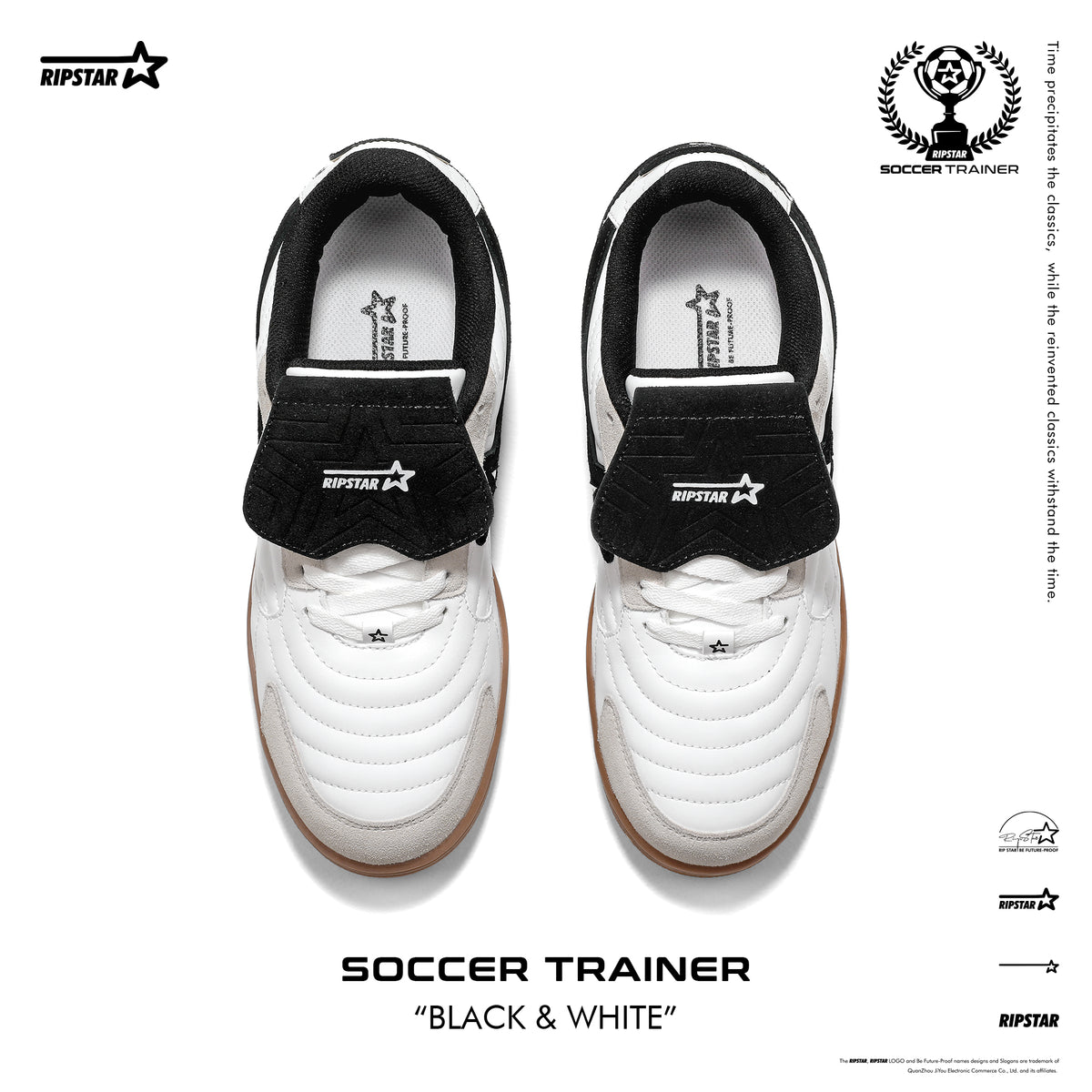 Soccer Trainer - Black White