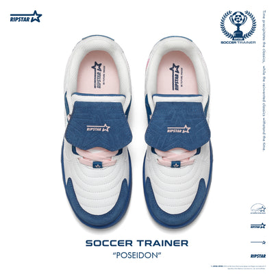 SOCCER Trainer-Poseidon-Action leather and Microfber Women's and Men's Shoes-ST006F