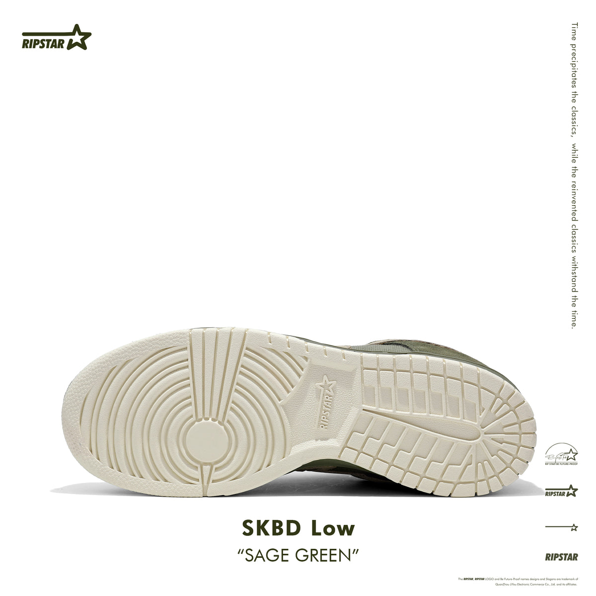SKBD Low Sneakers-Sage Green